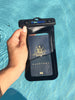 Loretto - black waterproof phone case
